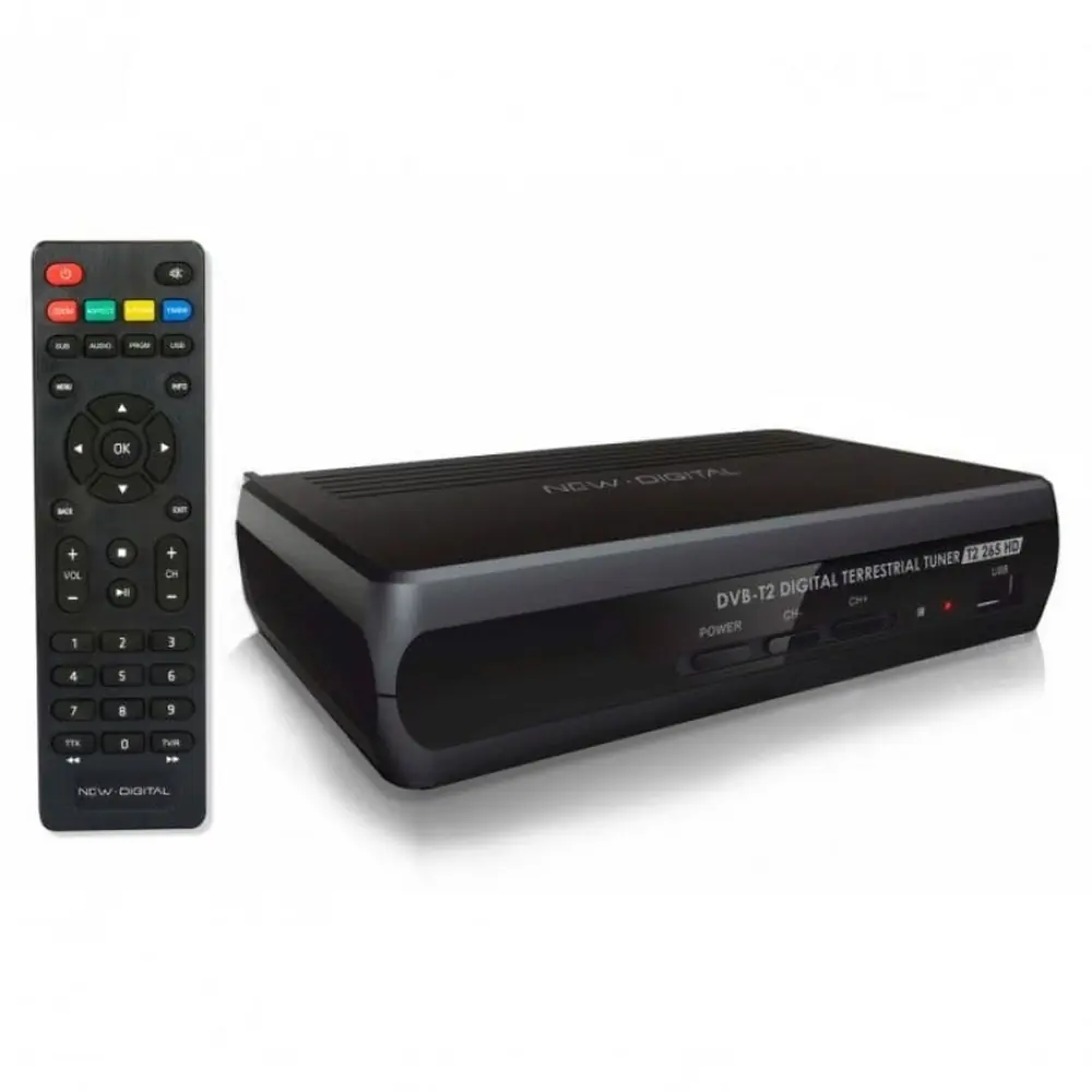 New Digital Receptor TDT 2 HD