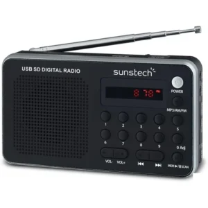 Manual Manual del Radio Sunstech RPDS32 en Español