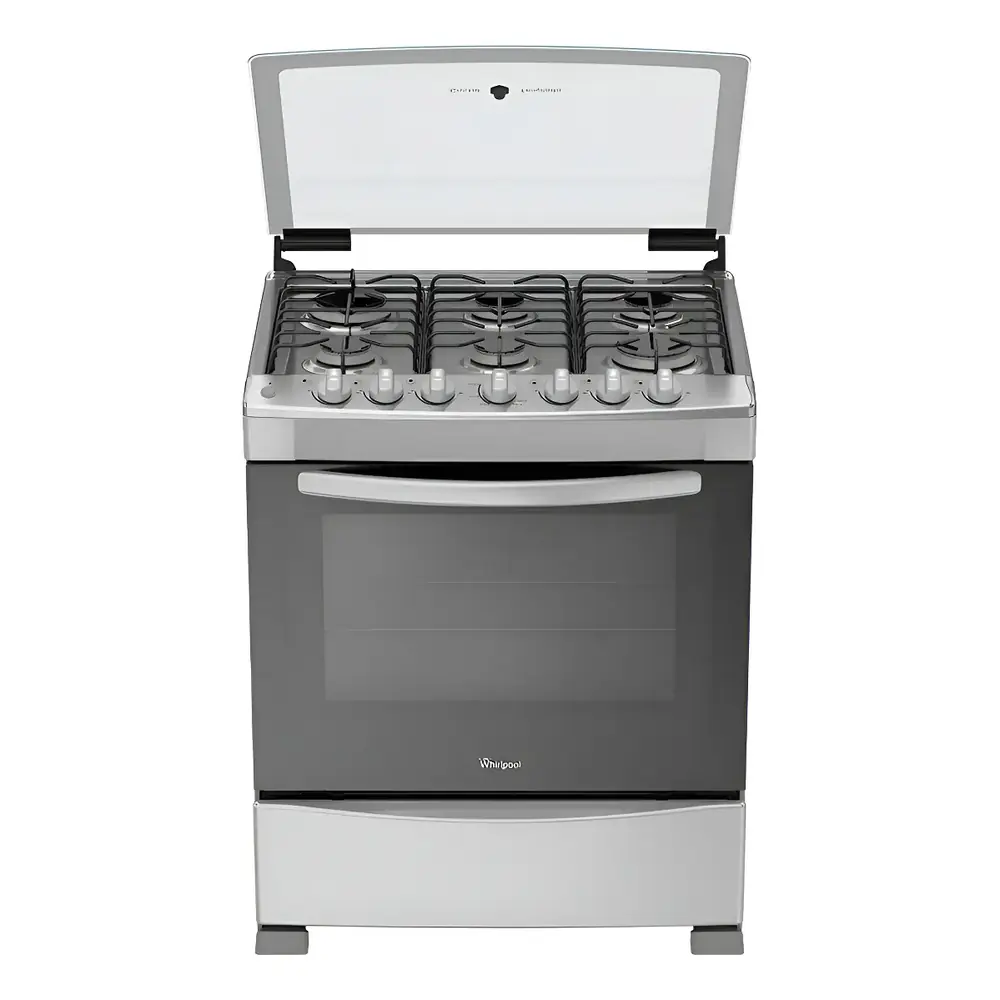 Estufa Whirlpool de 6 Quemadores WF7419D