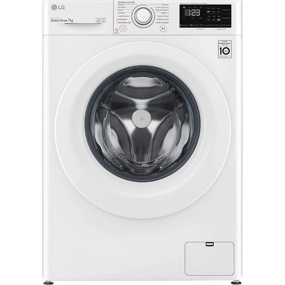 Lavadora LG Inverter Direct Drive 7 kg F2WN2S70S3W
