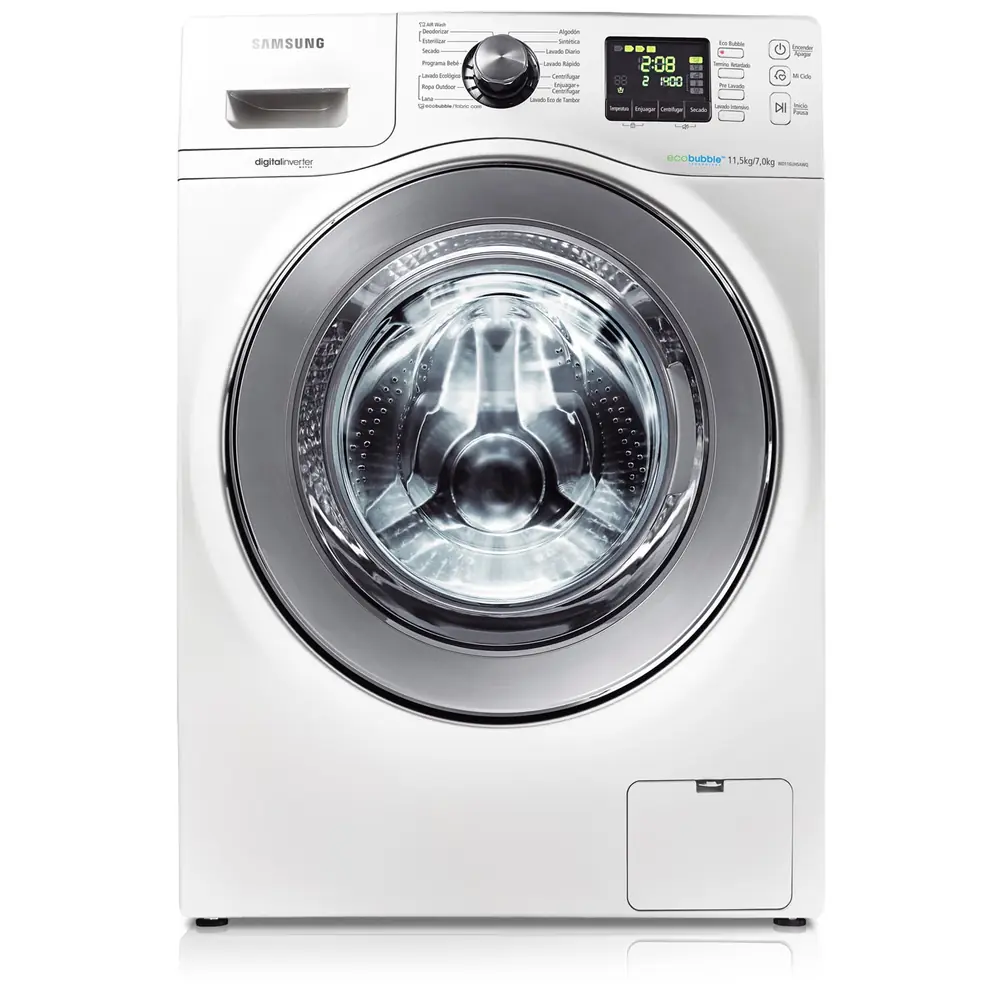 Lavadora Samsung 11.5 kg EcoBubble WD116UHSAWQ