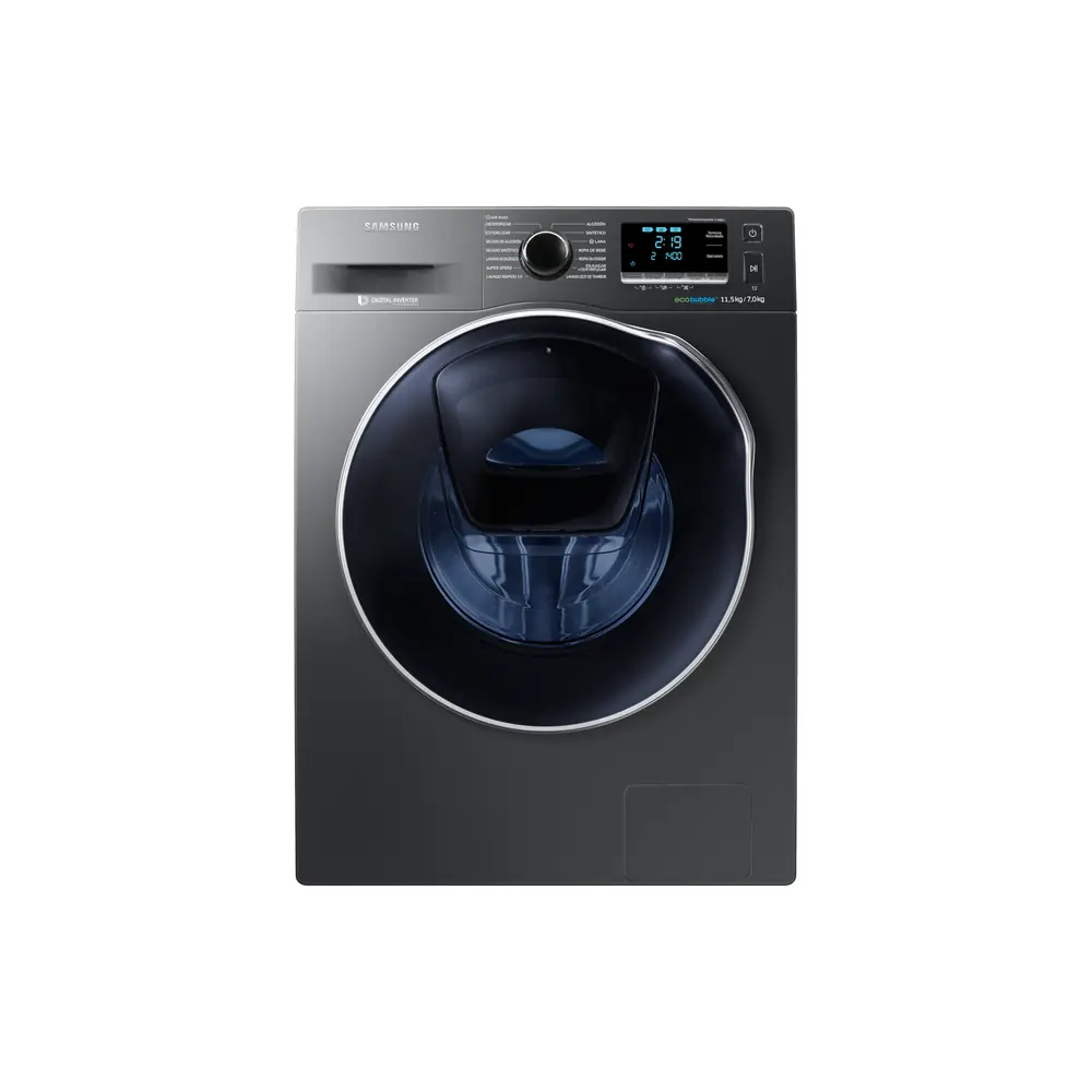 Lavadora Samsung 11.5 kg EcoBubble WD11K6410OX