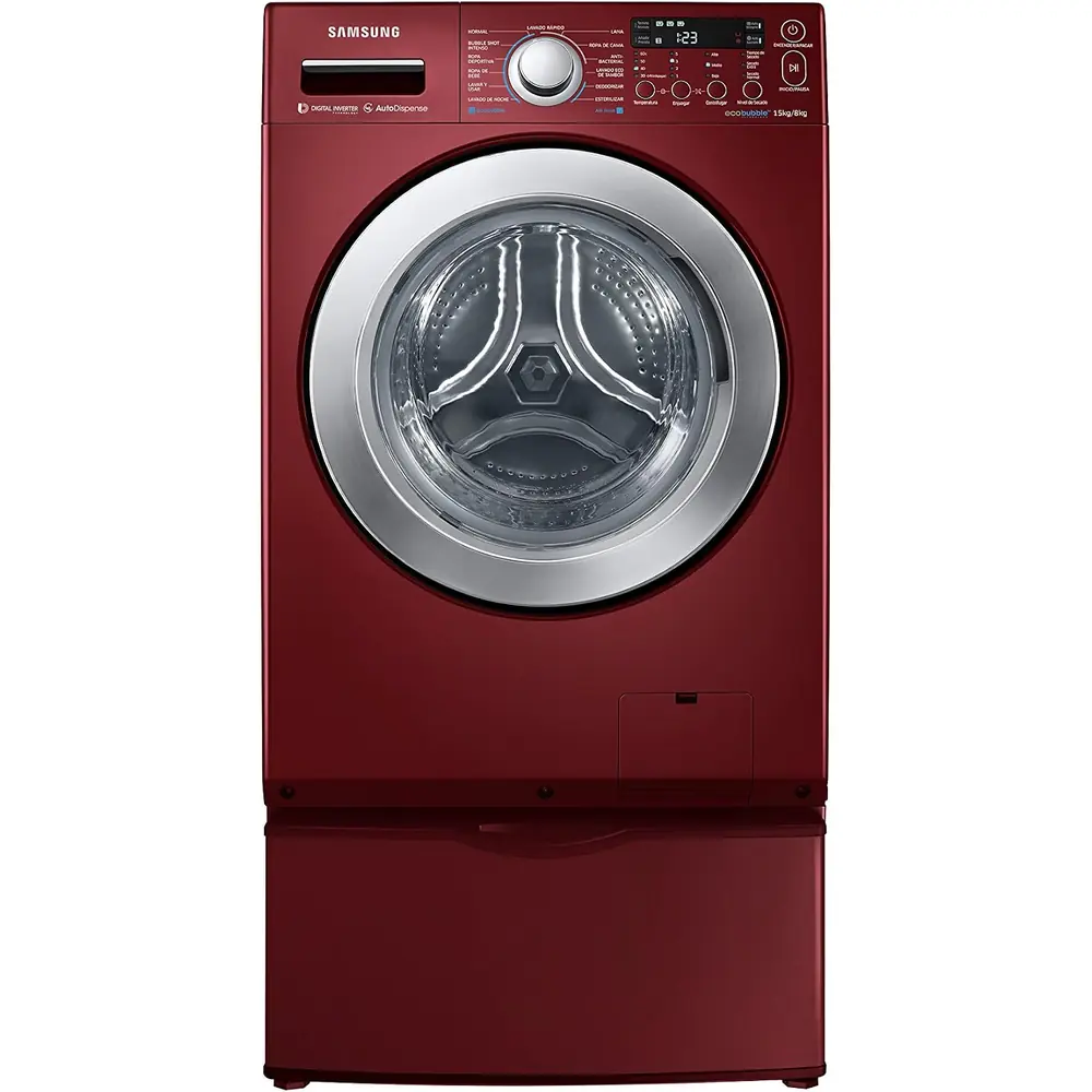Lavadora Samsung 15 kg EcoBubble WD15F5K5ASR