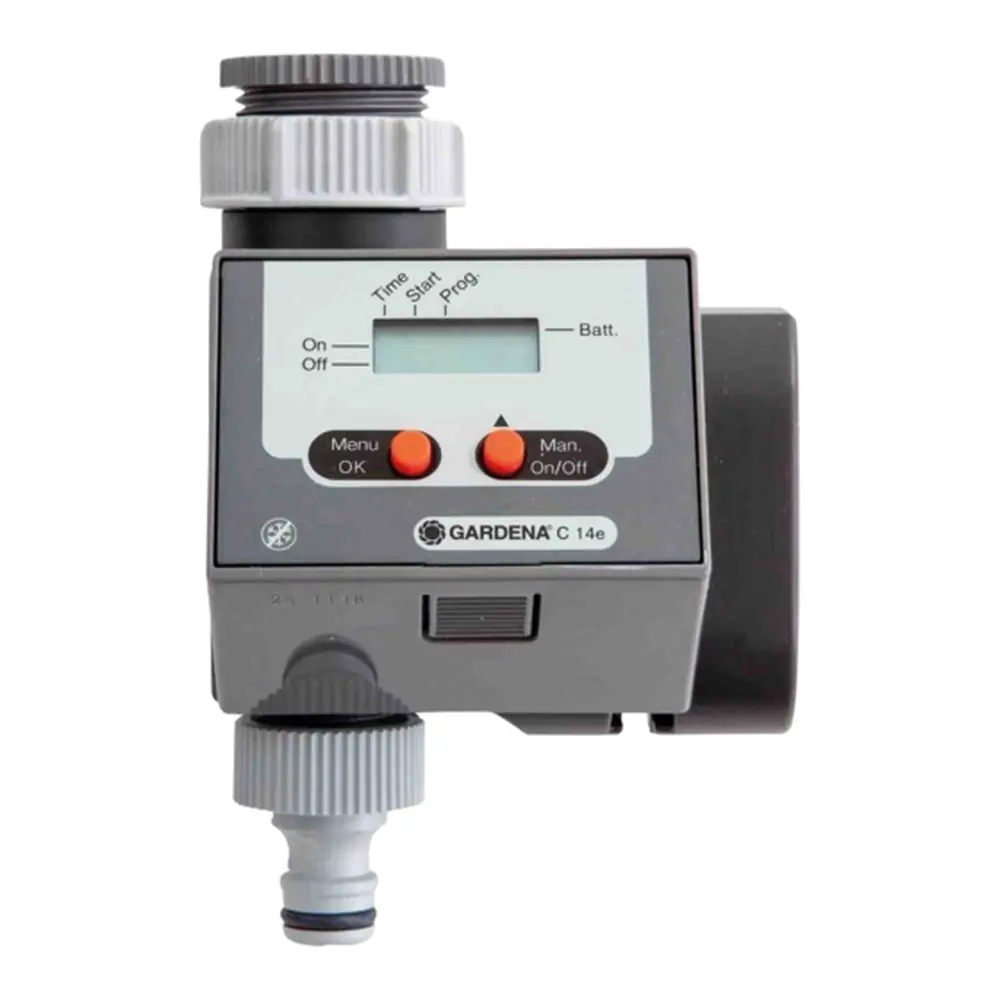 Programador de riego Gardena C14E