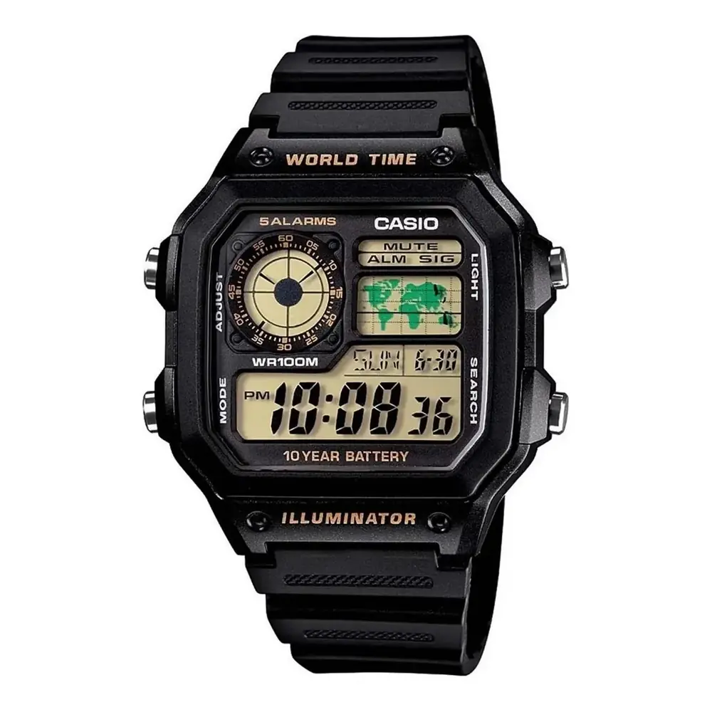 Reloj Digital Casio AE-1200WH Módulo 3299