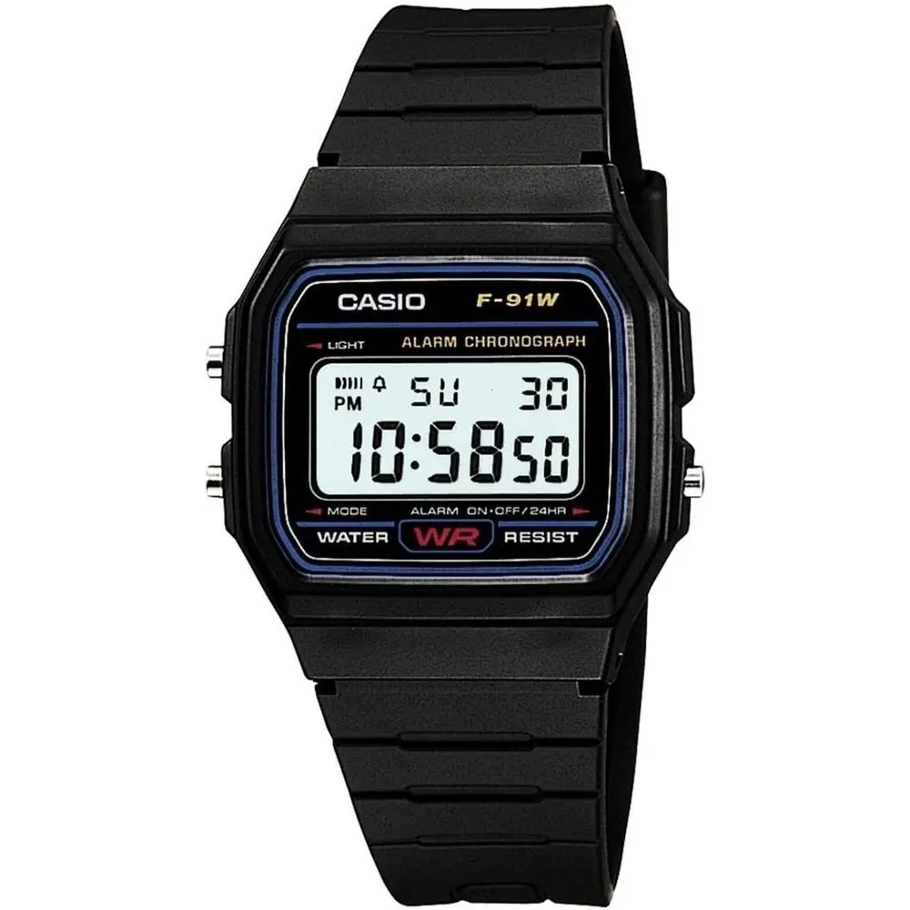 Reloj Digital Casio F91W Módulo 10B+7L