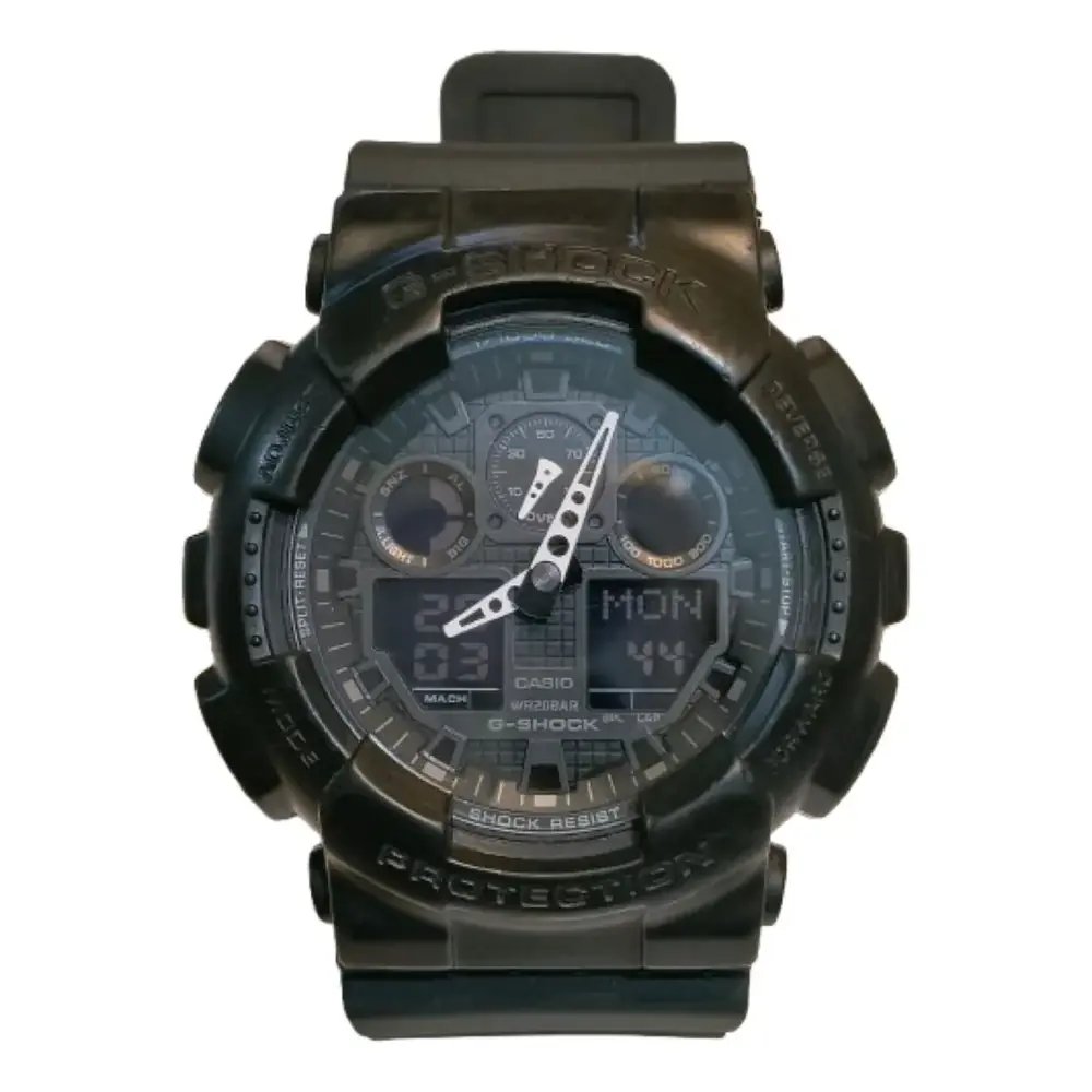 Reloj Digital Casio G-Shock WR 20 Bar GA-100