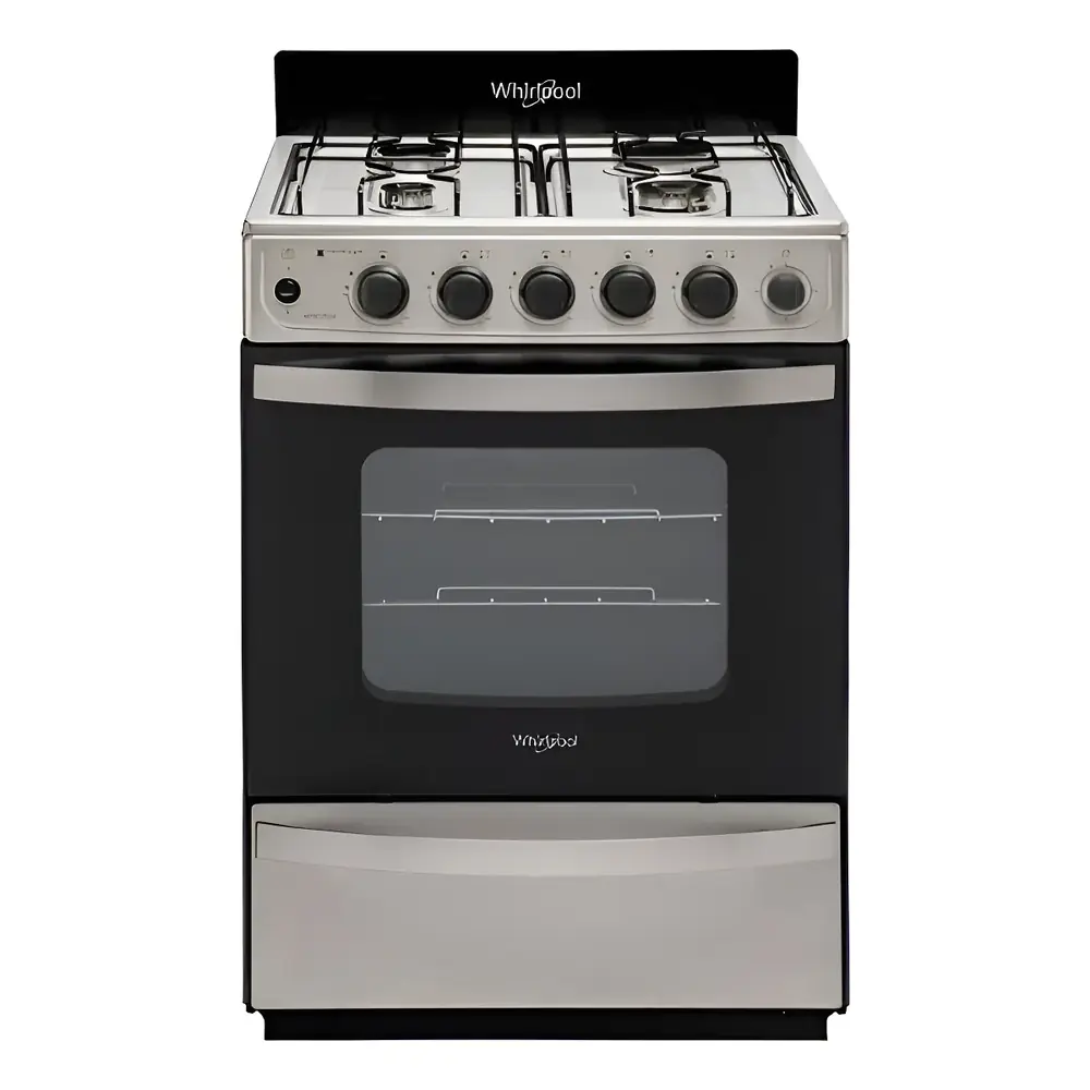 Estufa Whirlpool 4 quemadores WFX57DW