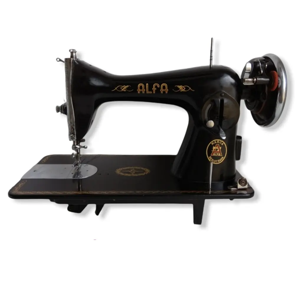 Máquina de Coser Alfa Antigua Modelo 40
