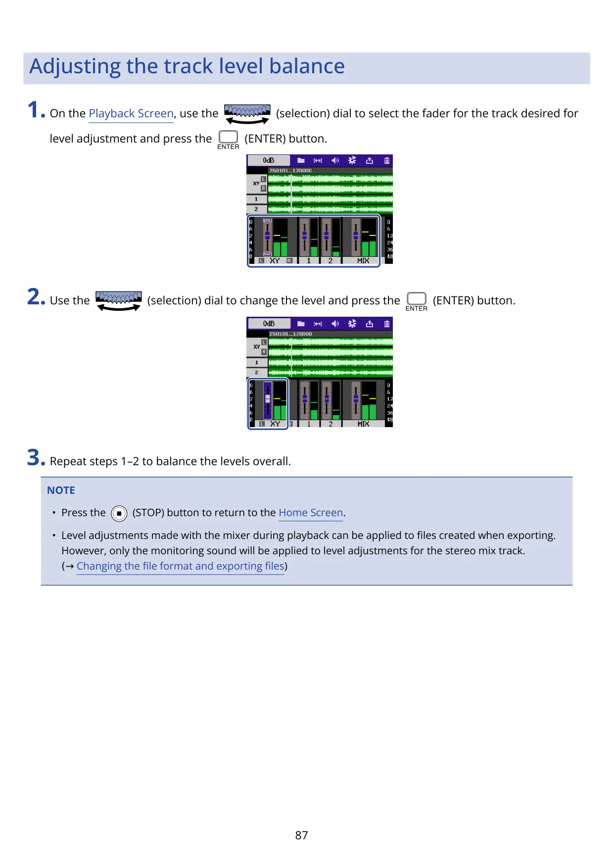 Zoom H5 Studio Handy Recorder Instruction Manual (176 Pages)