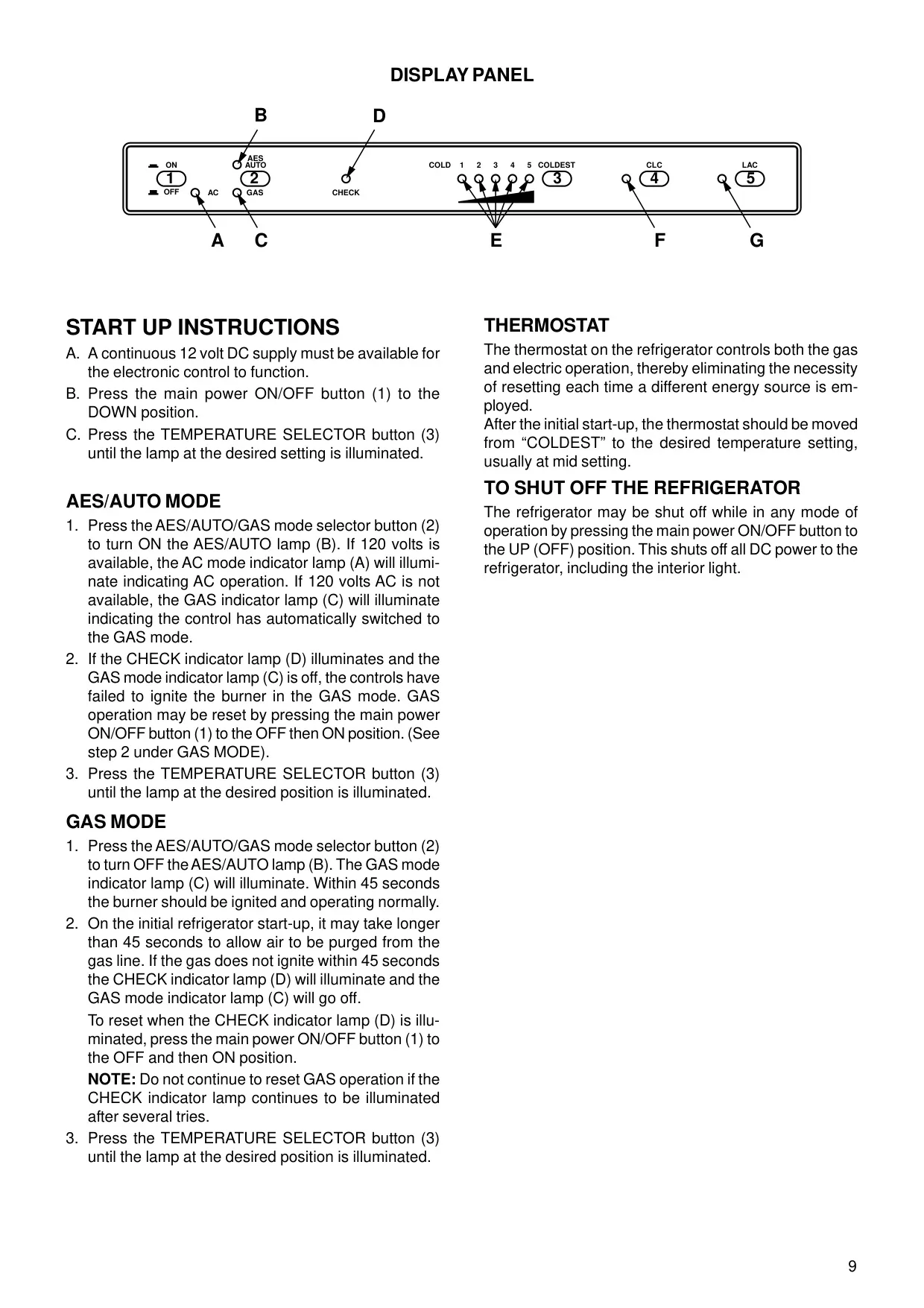 Dometic DM3862 Refrigerator Instruction Manual (16 Pages)
