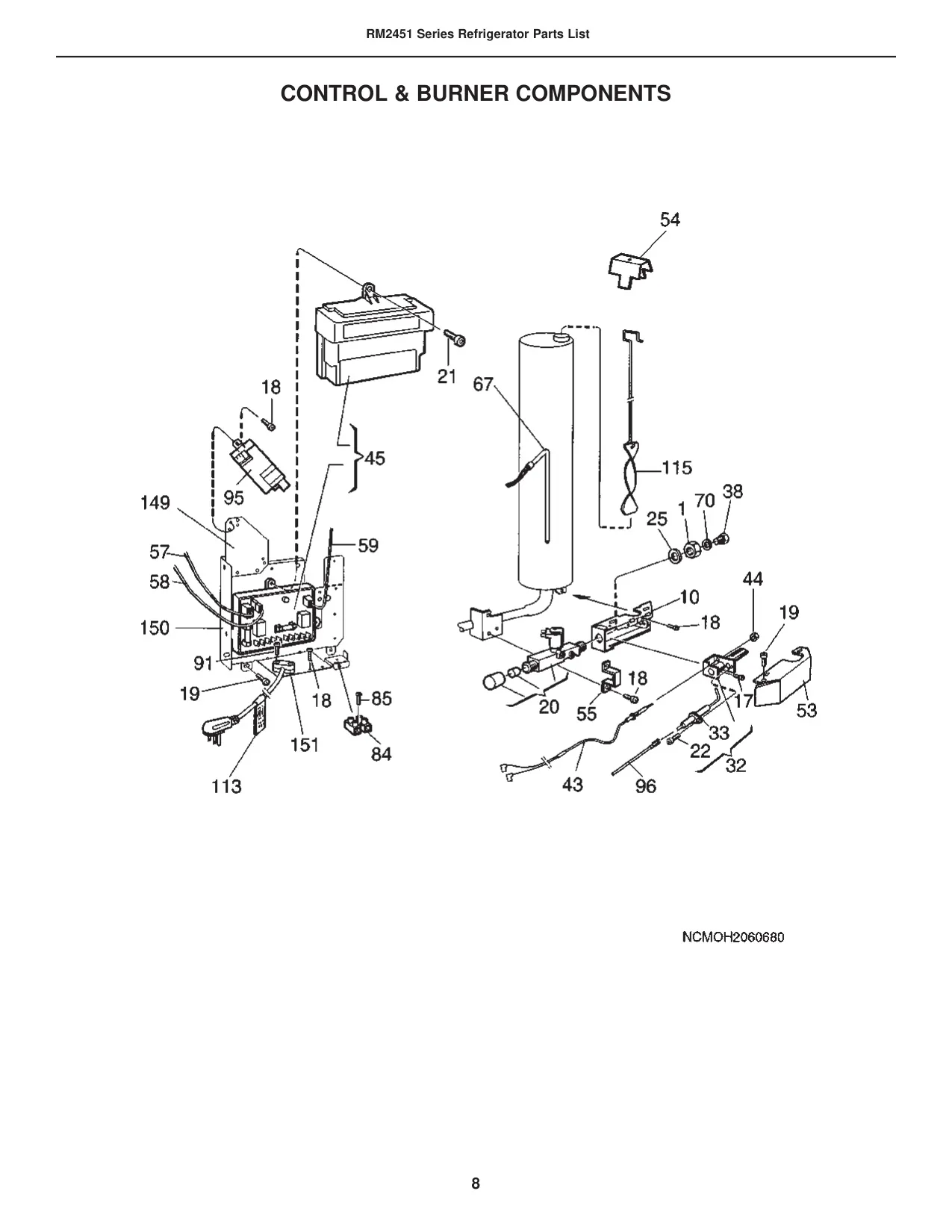Dometic RM2451 Refrigerator Instruction Manual (16 Pages)
