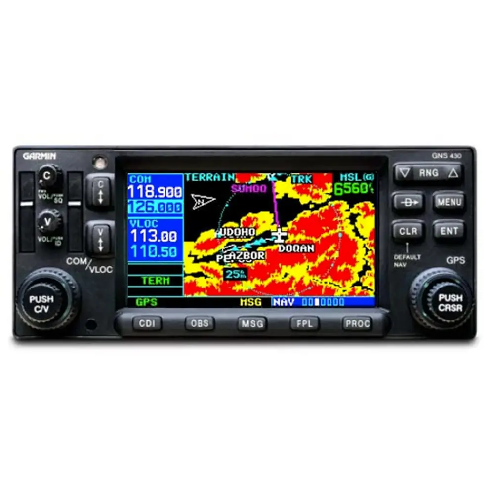 Garmin GNS 430W Panel Avionics Unit